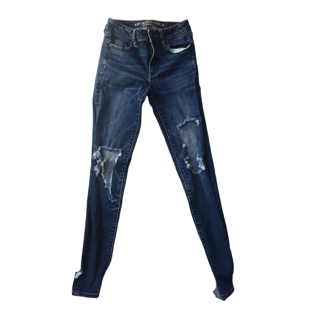 American Eagle High Rise Jegging 
Super Stretch
Size 00